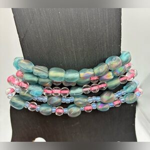 Multicolor Beaded Bracelet Set